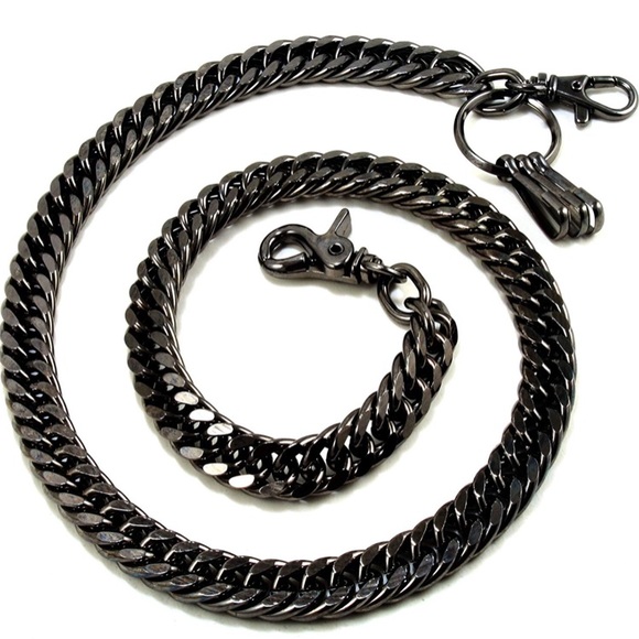 Unisex Heavy Biker Trucker Keychain Wallet Chain - Picture 4 of 8